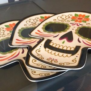 Day of the dead platters
